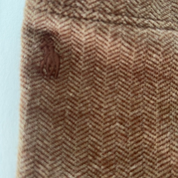Ralph Lauren Herringbone Horse Riding Patch Pants 12m - Picture 3 of 6